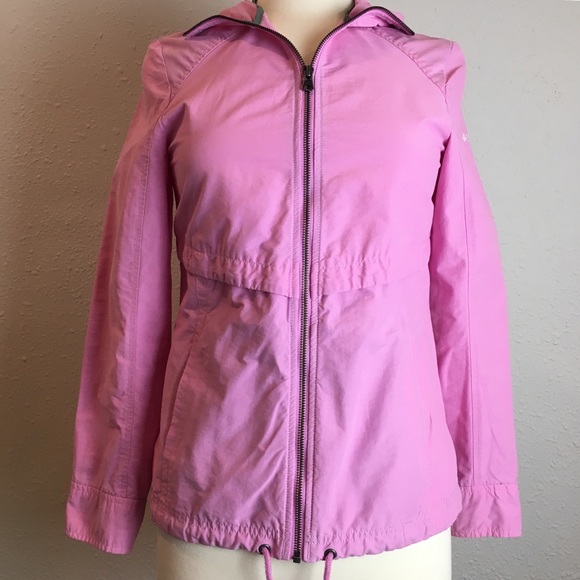Columbia Jackets & Blazers - Columbia pink zippered hoodie jacket—LIKE NEW!